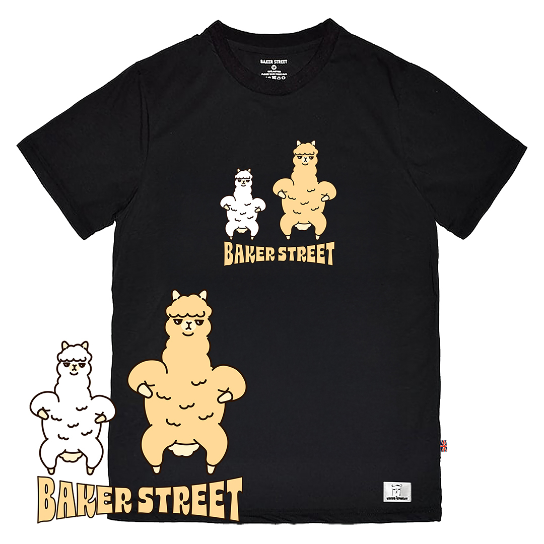 Akimbaca 叉腰駝 童裝短T