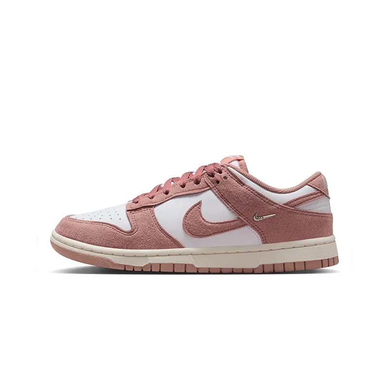 Nike Dunk Low 休閒鞋 麂皮 女鞋 玫瑰粉 IB4417-102