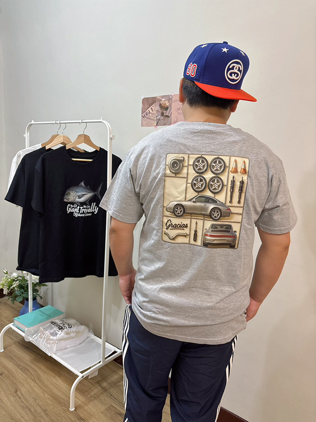 模型車圖上衣-現貨