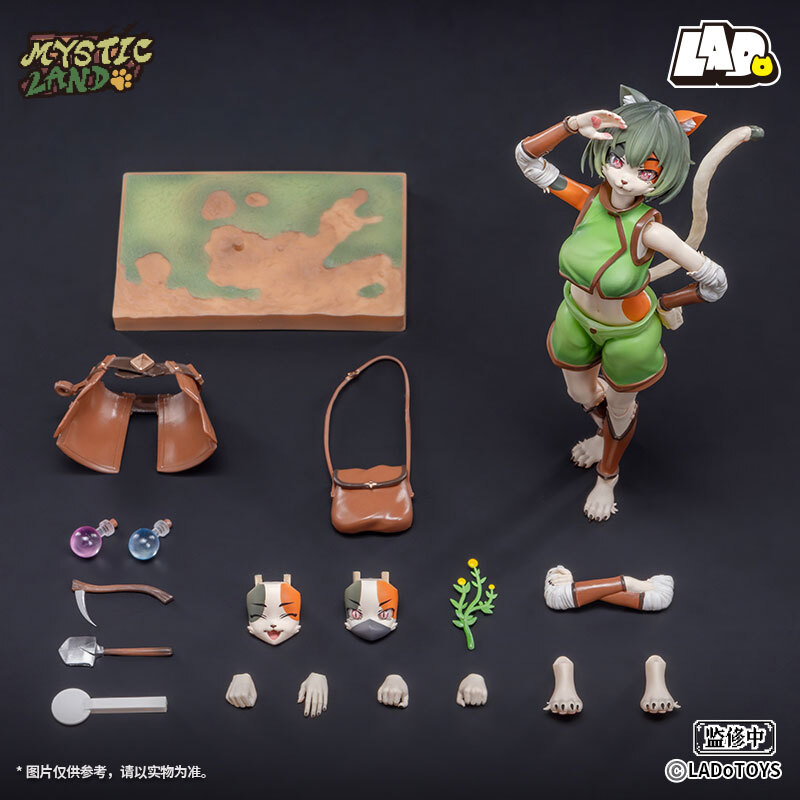 Apr LADo TOYS ERA-002 Tonia Herbologist Ver. 1/12 Scale Posable Figure Pre-order