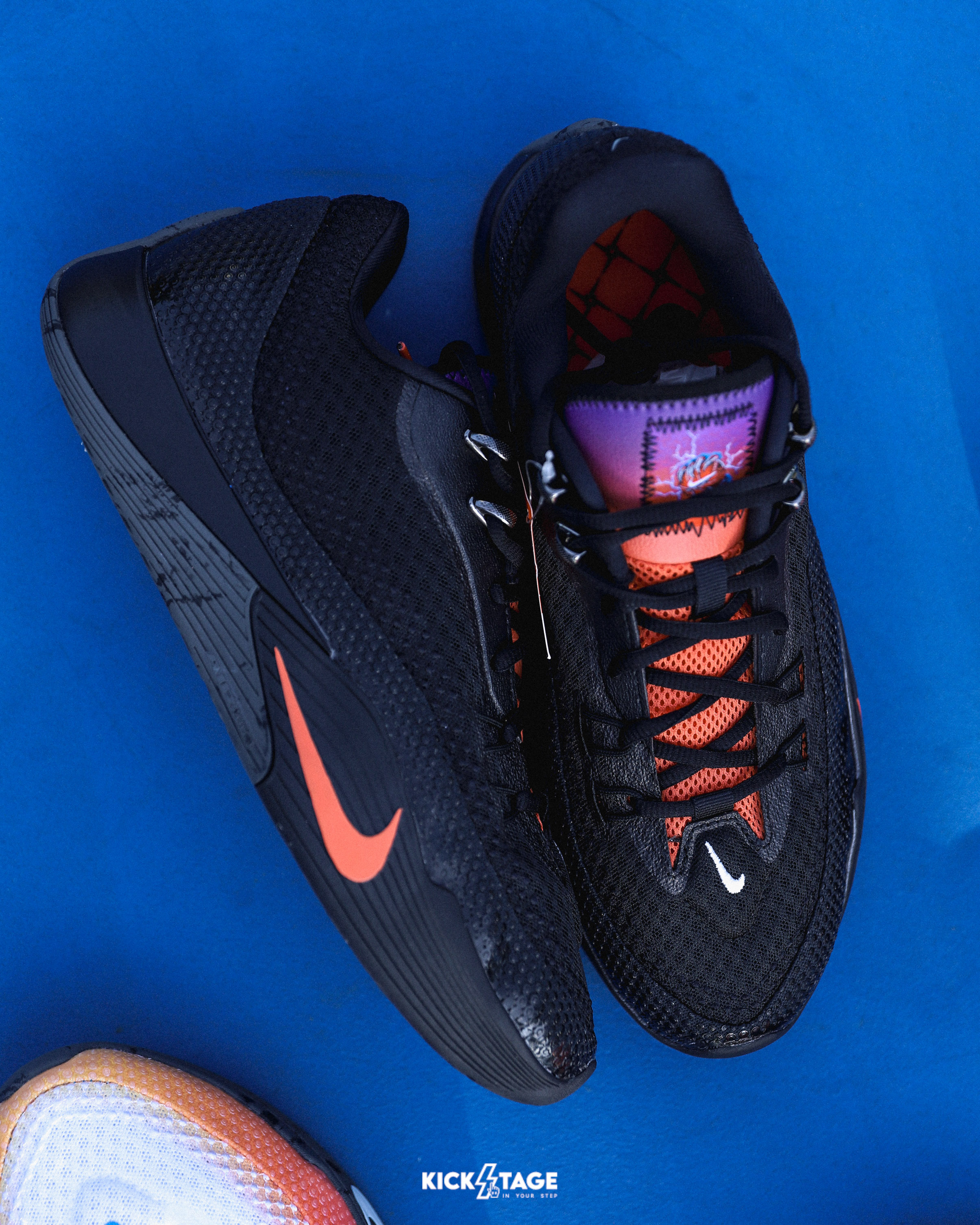 男鞋 NIKE S.T. FLARE EP XDR 黑夜 黑紫 黑橘 戶外耐磨 籃球鞋 氣墊 緩震 實戰鞋 氣焰【IH7327-080】