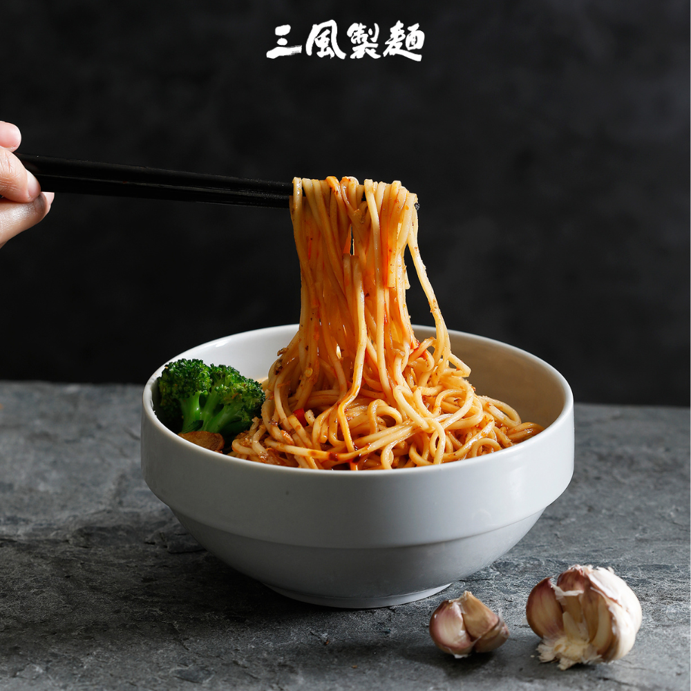 辣麵 (香蒜黃金椒細麵)