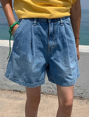 ᴴᴼᵀ ▸▸店長推薦◃◃ 春夏新款/前打折牛仔短褲 MANIFEST正韓🇰🇷