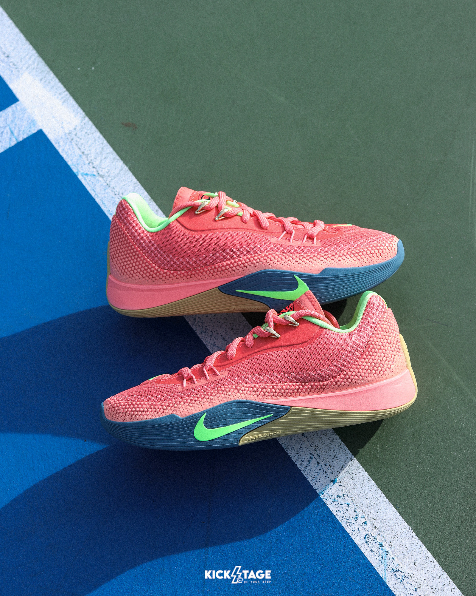 男鞋 NIKE S.T. FLARE EP XDR 橘色 金扣 戶外耐磨 籃球鞋 氣墊 緩震 實戰鞋 氣焰【HF0232-602】