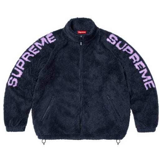 SUPREME 25SS SHOULDER LOGO FLEECE JACKET FULL SIZE