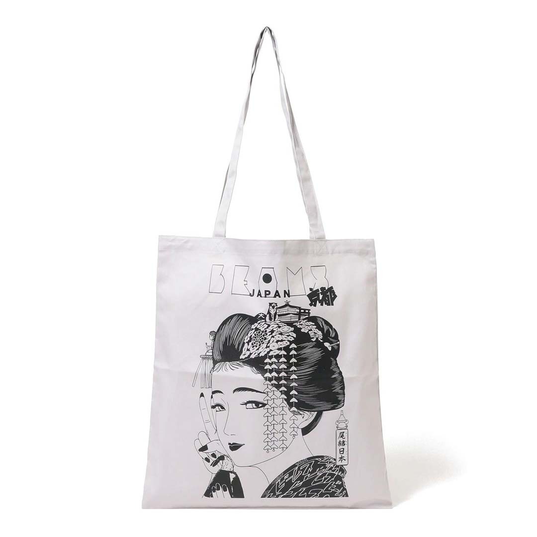 2025SS TOKYO CULTUART by BEAMS TOTE BAG 京都 限定 牛木匡憲 京都 舞妓 藝妓 手提包 環保袋 現貨 58610240706