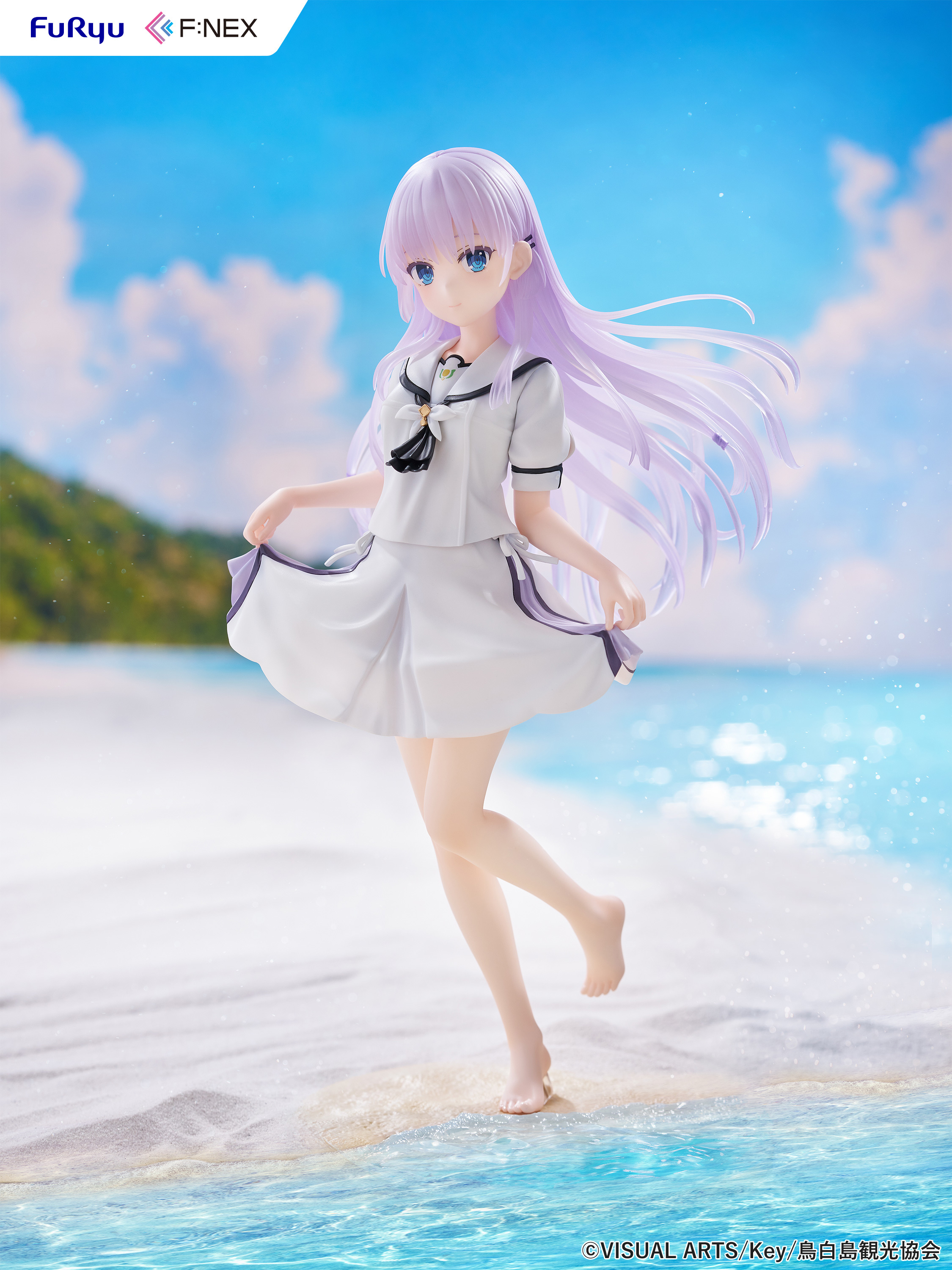 [F:NEX]《Summer Pockets》鳴瀨白羽  -Shiroha Naruse- 1/7 Scale Figure