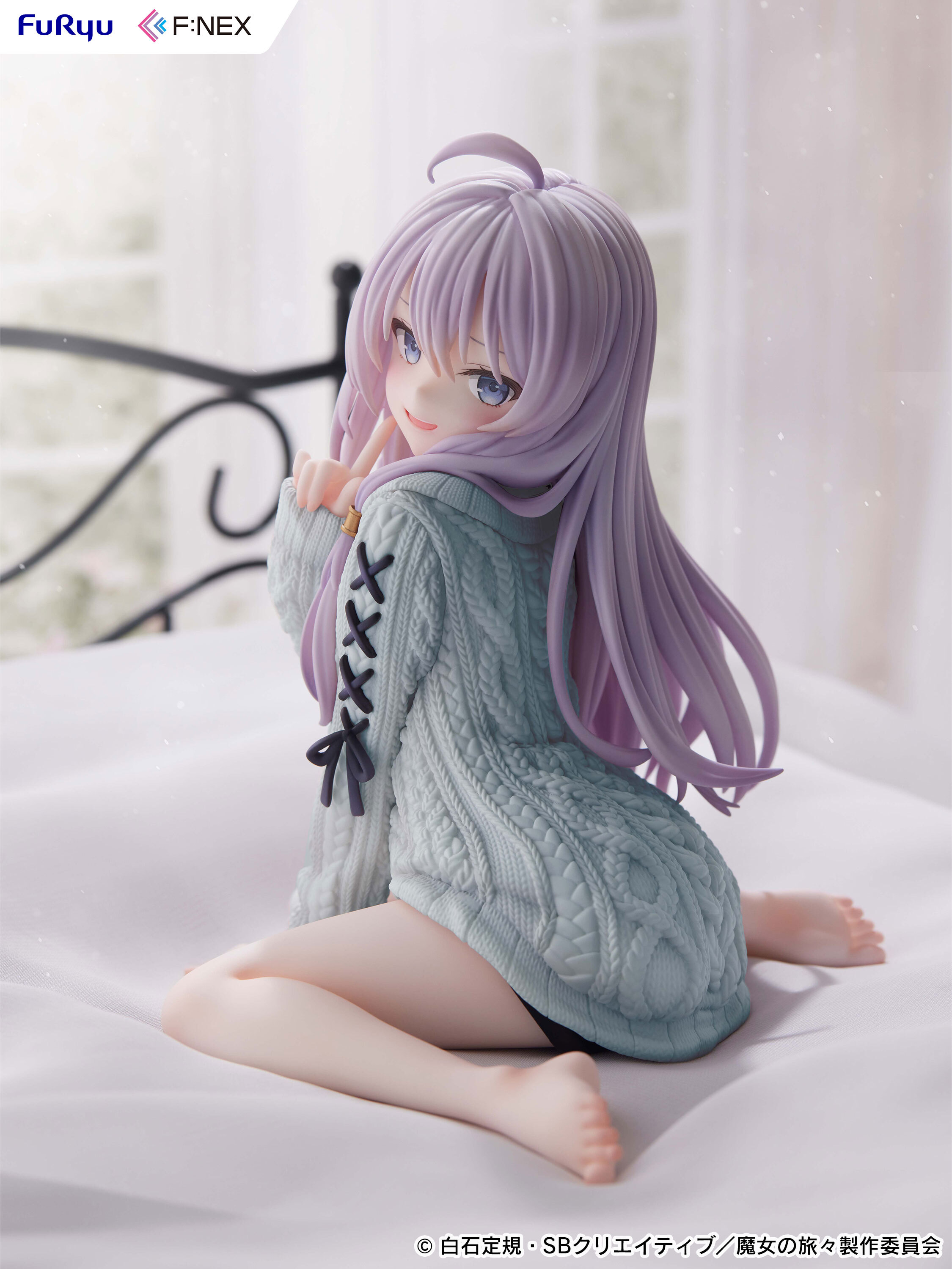 [F:NEX]《魔女之旅》伊蕾娜 針織衫 -Repaint BLUE- Elaina kint ver. 1/7 Scale Figure  Repaint BLUE