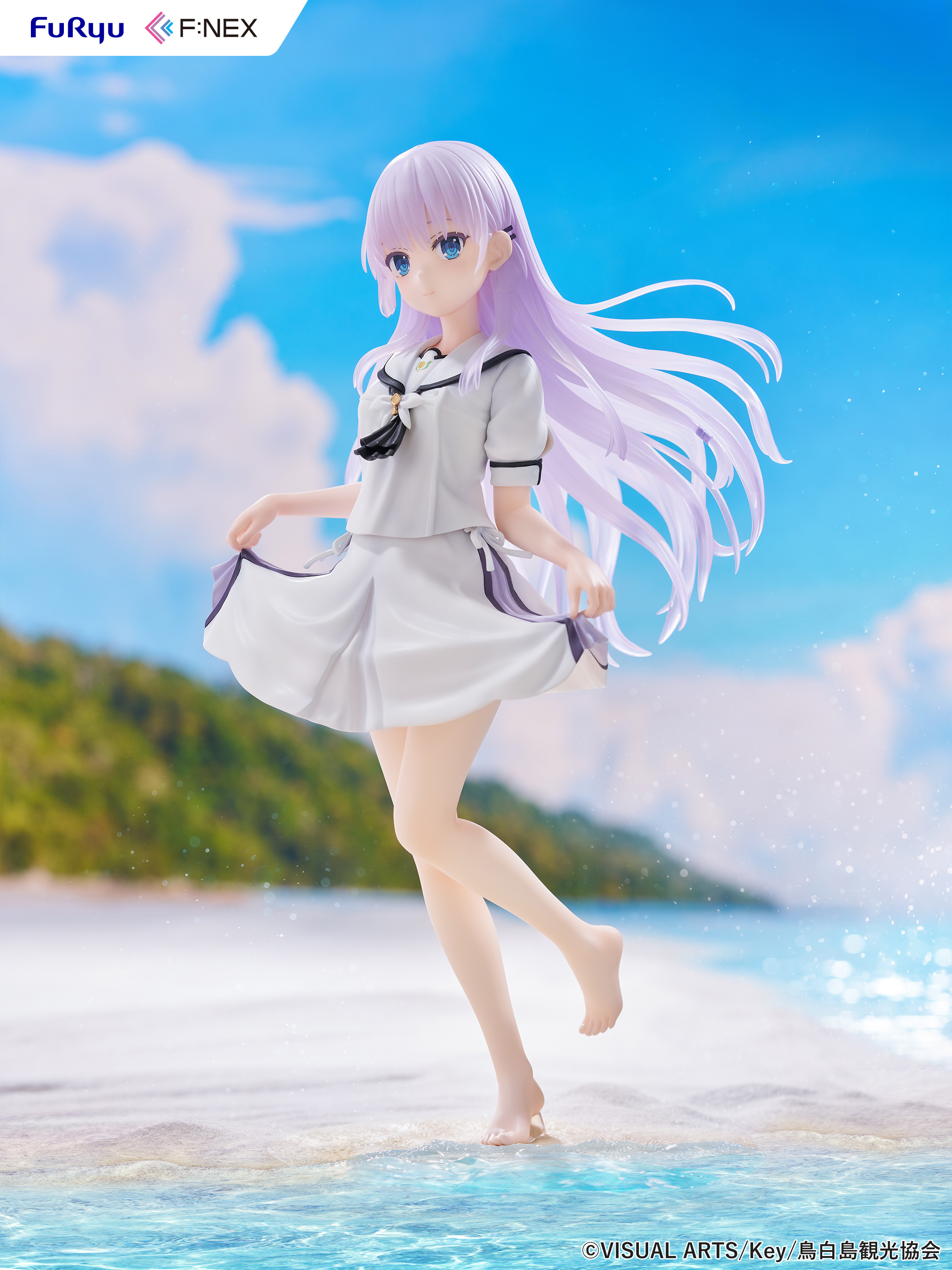 [F:NEX]《Summer Pockets》鳴瀨白羽  -Shiroha Naruse- 1/7 Scale Figure