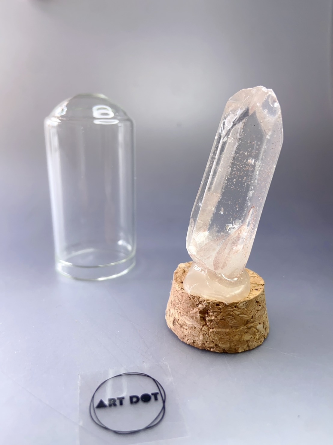 迷你小晶礦擺件丨白水晶、黃水晶共二款