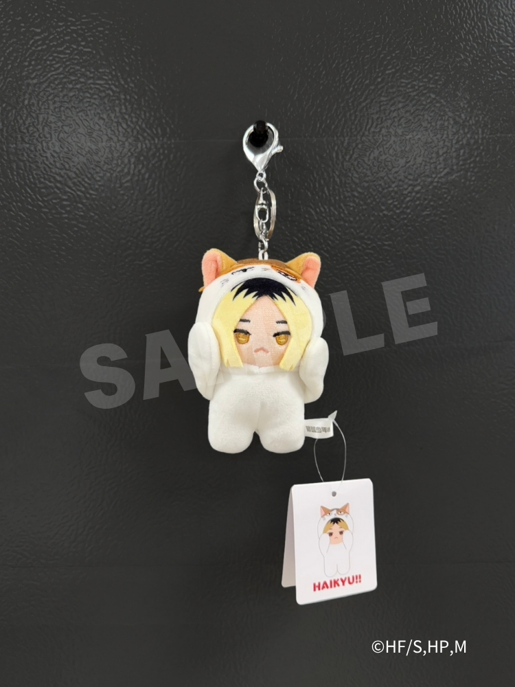 排球少年 磁鐵玩偶吊飾 研磨貓咪