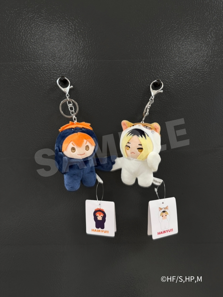 排球少年 磁鐵玩偶吊飾 研磨貓咪