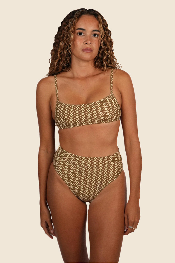 WINKI - OTTIE 比基尼上衣（CARAMEL）