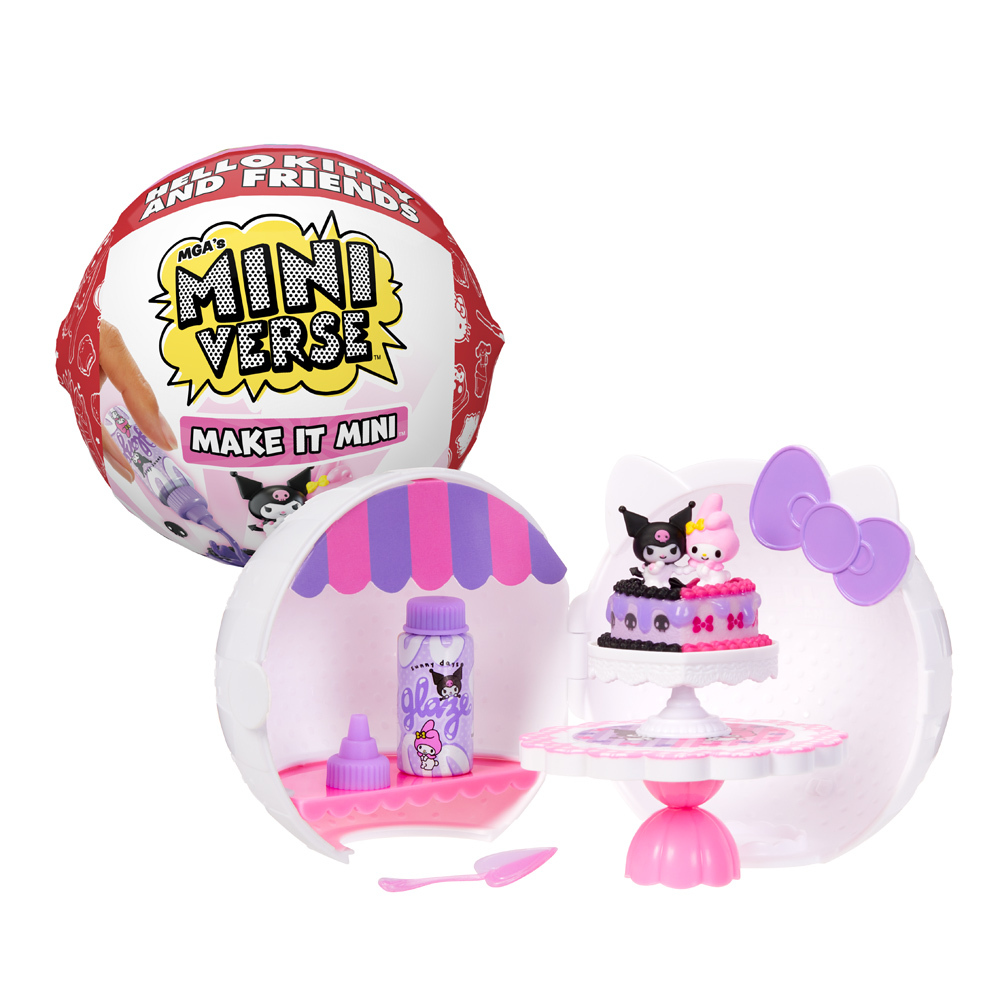 迷你宇宙手作驚喜球-三麗鷗系列S2 (隨機一顆)