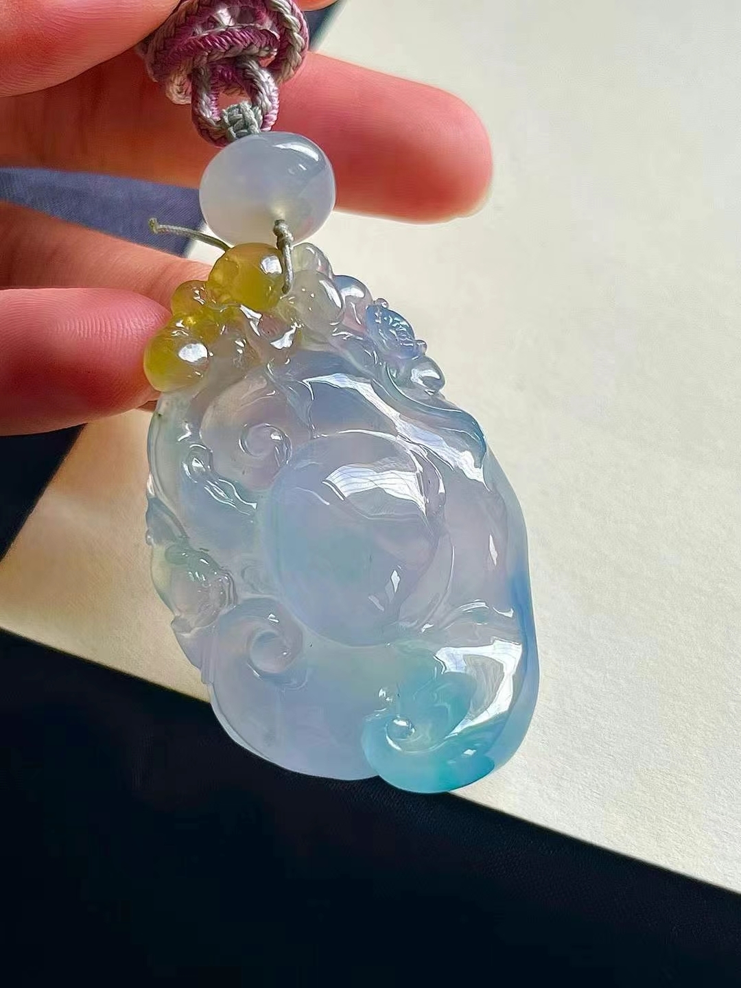 翡翠黃翡如意,天然翡翠A玉, 緬甸玉, Jade, Jadeite