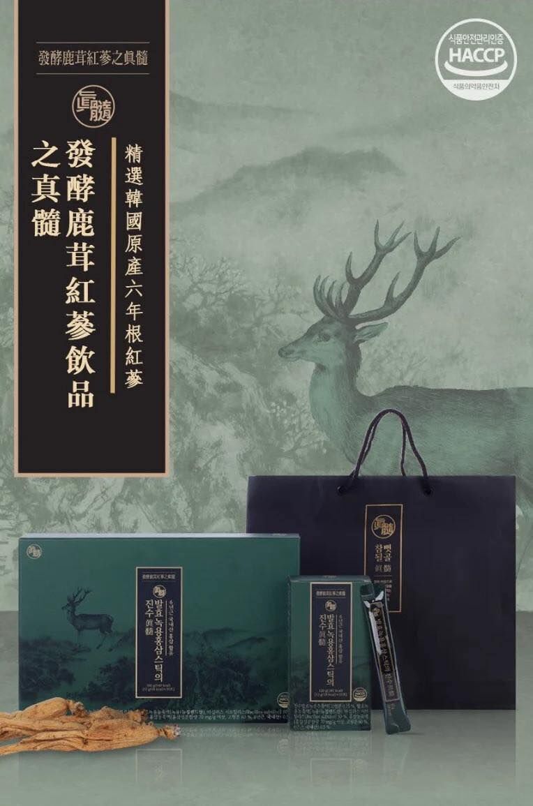 (3544)一和發酵鹿茸高麗紅蔘Stick 360g