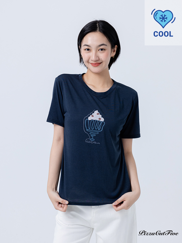 [兩件999]★SGS涼感認證★雪糕短袖T恤(材質輕薄) ThePeacePiece TPP252424014