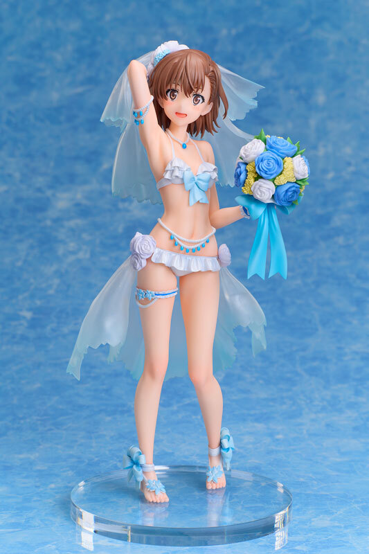 科學超電磁砲T 御坂美琴 婚紗泳裝 Ver. 1/7 Complete Figure