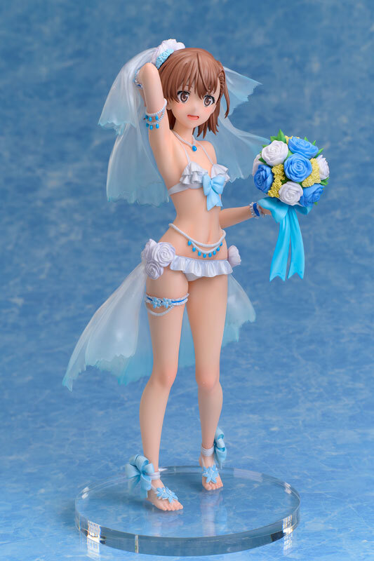 科學超電磁砲T 御坂美琴 婚紗泳裝 Ver. 1/7 Complete Figure
