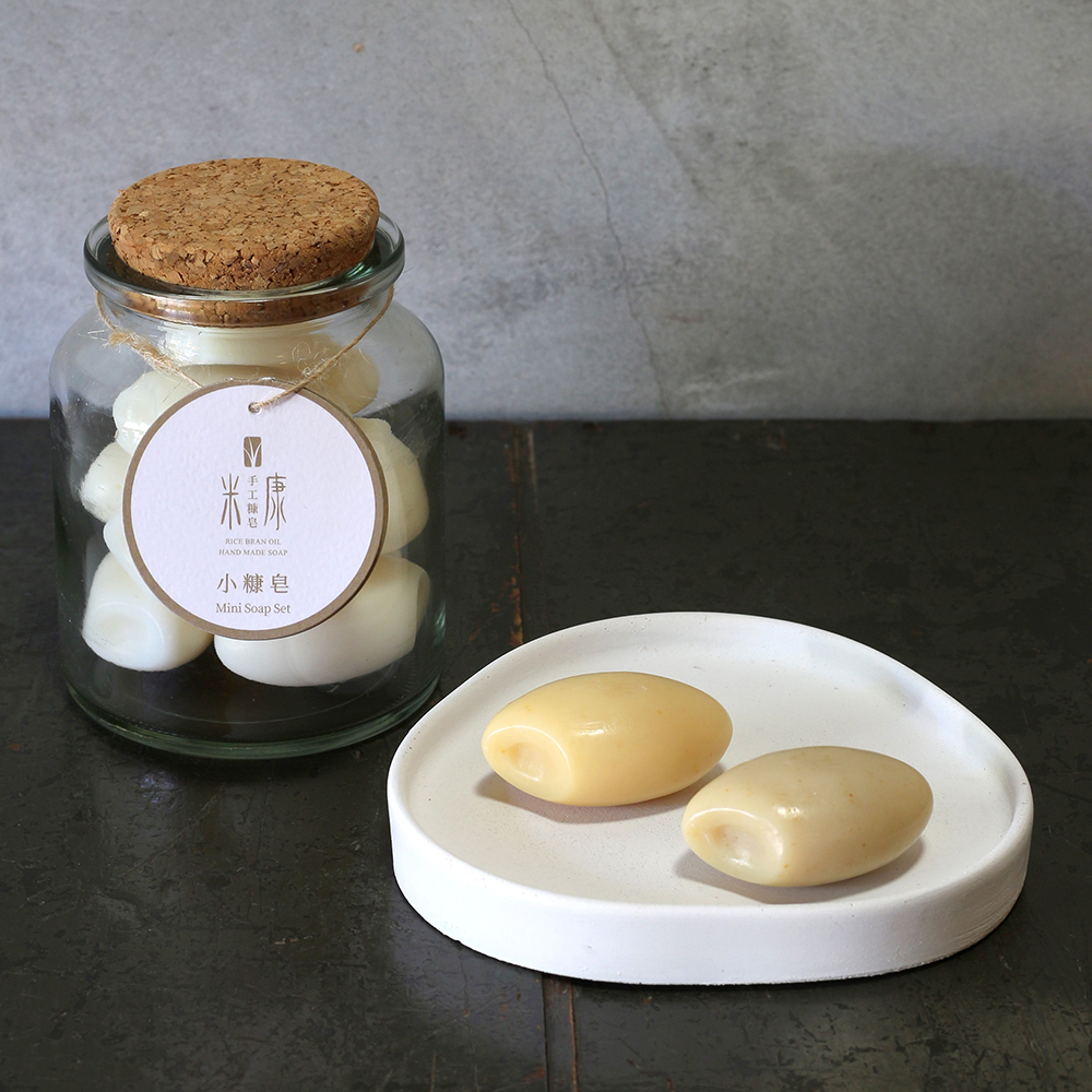 【手工糠皂】瓶裝8入組
