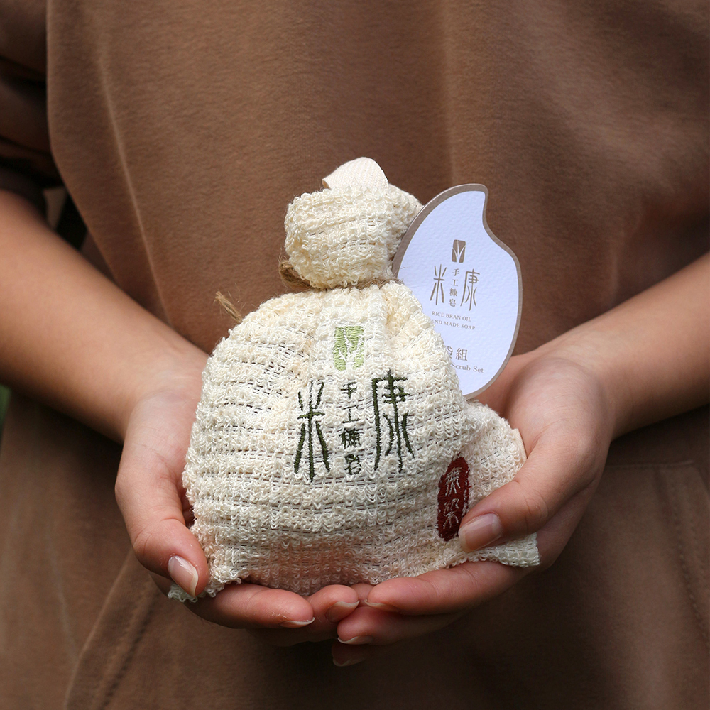 【手工糠皂】皂袋3入組-身體皂任選3款