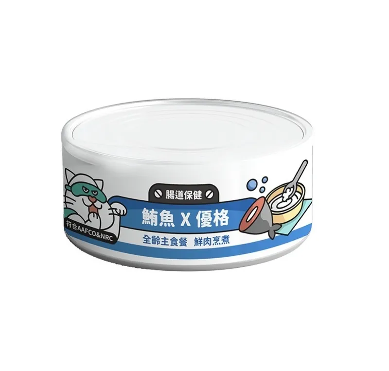 「貓」Super小白主食罐-鮪魚+優格口味 (80g)