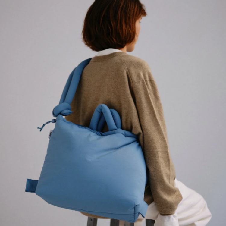 西班牙 OLEND 空氣蓬蓬四用包 ONA SOFT 霧藍