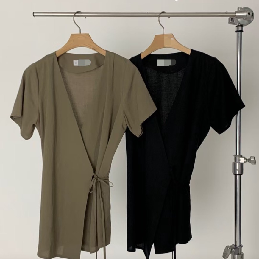 (特價款) 首爾Onni 綁帶上衣