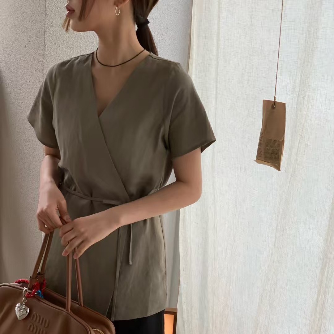 (特價款) 首爾Onni 綁帶上衣