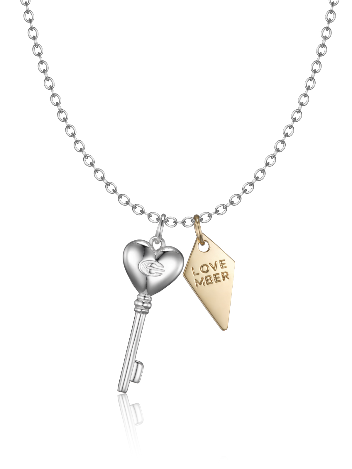 【LOVEMBER】LVM Key Necklace