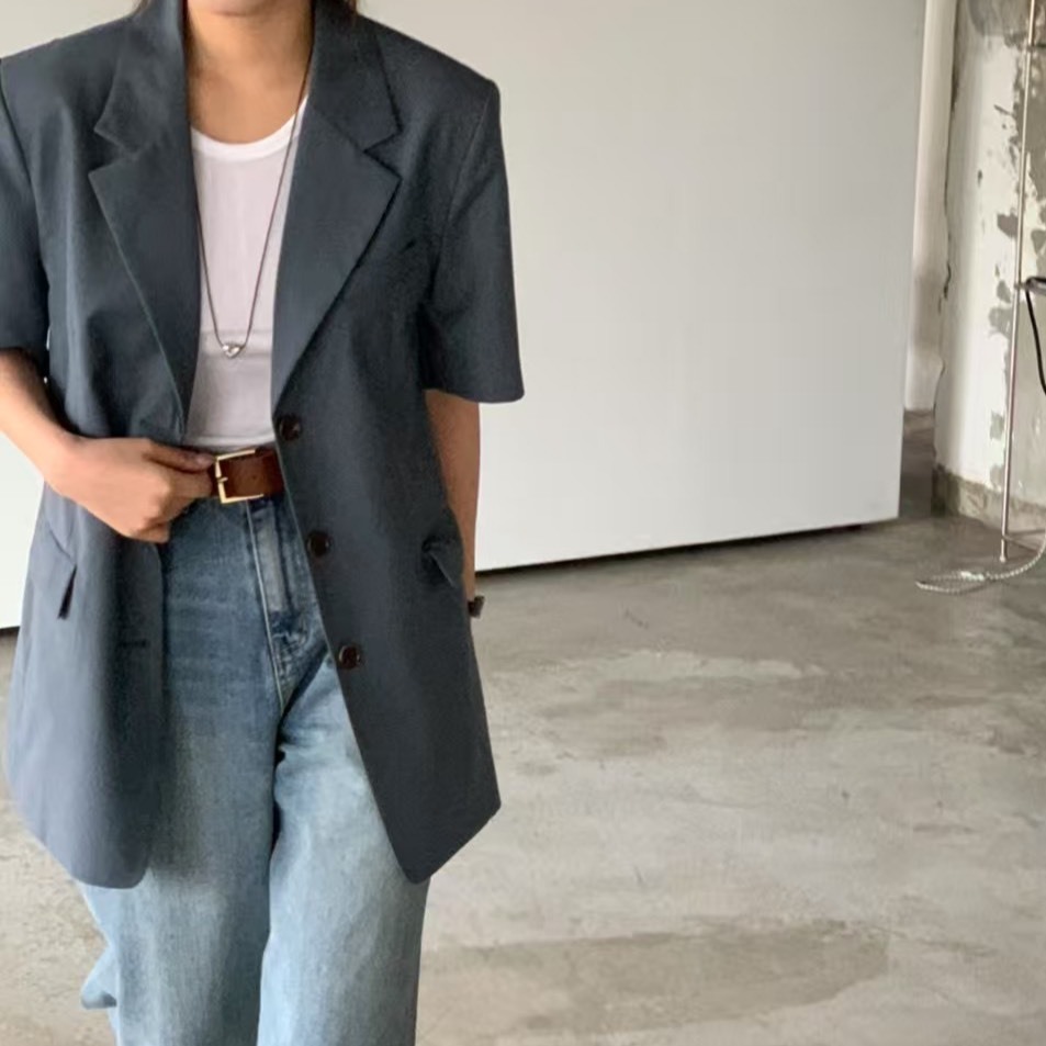 (特價款) 設計師款 西裝外套兩穿