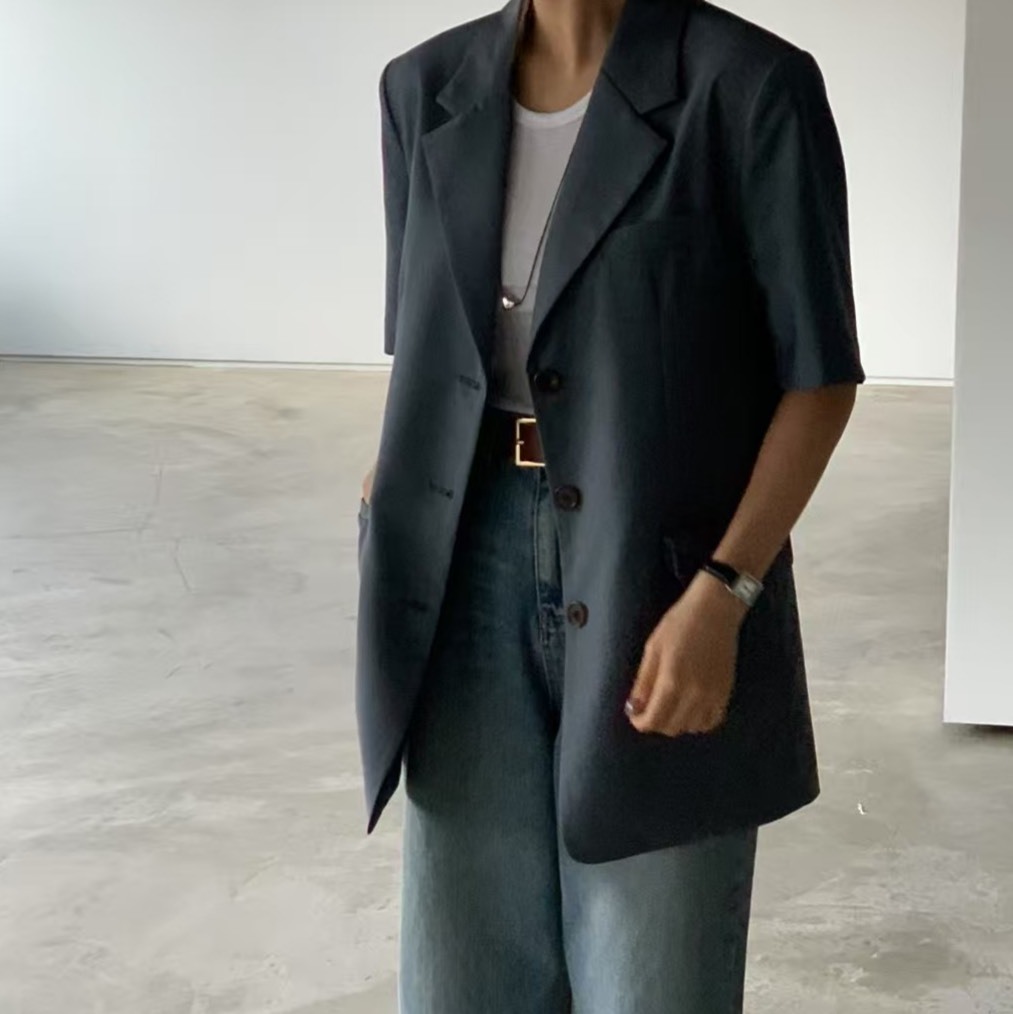 (特價款) 設計師款 西裝外套兩穿