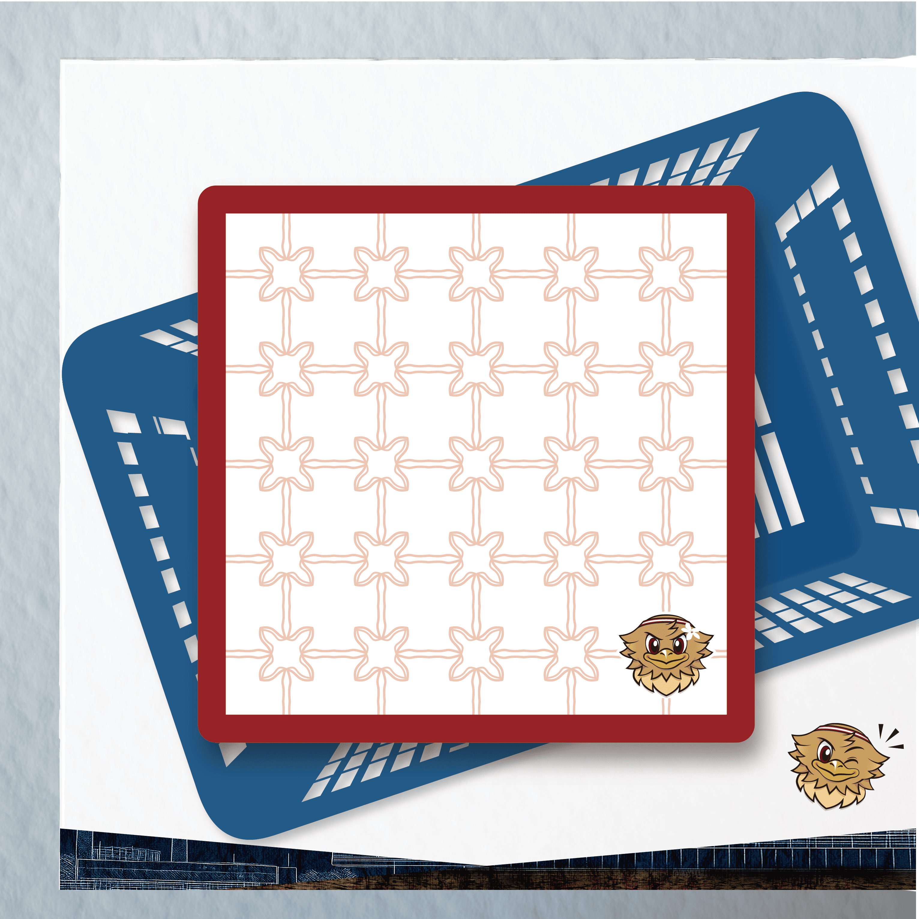 鷹家三兄妹清爽手帕-大員款