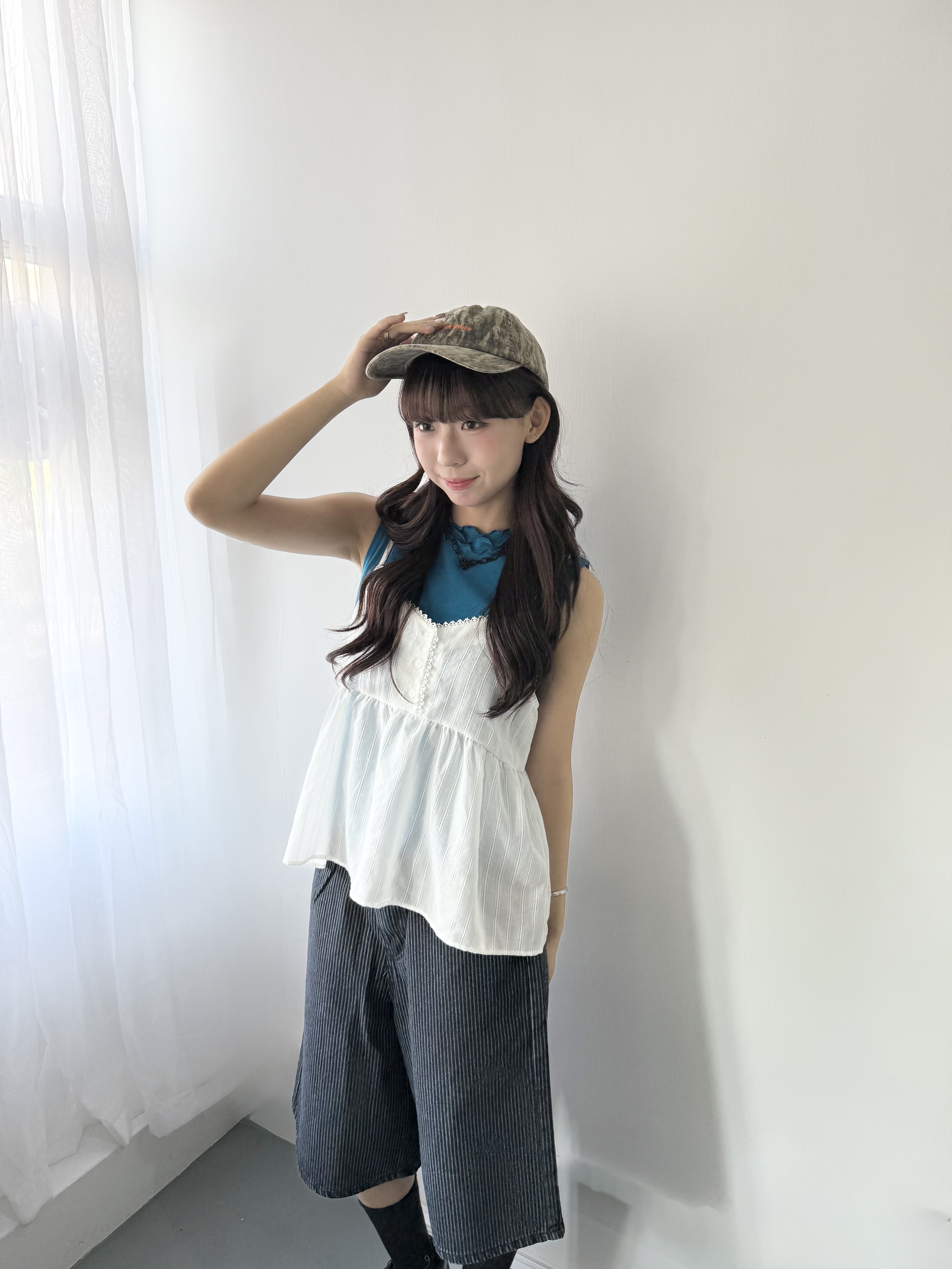 Lace圍邊傘尾外撘