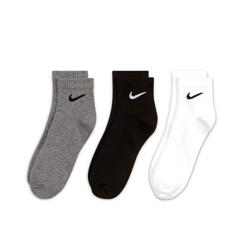 Nike Everyday Lightweight 運動過踝襪  訓練襪 三雙一組 男女款 SX7677-964 [台灣現貨]