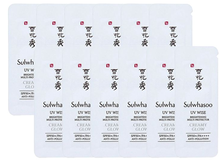 【直播】LL070817 Sulwhasoo Creamy Glow 智感煥白修護防曬霜小樣 (36片裝)