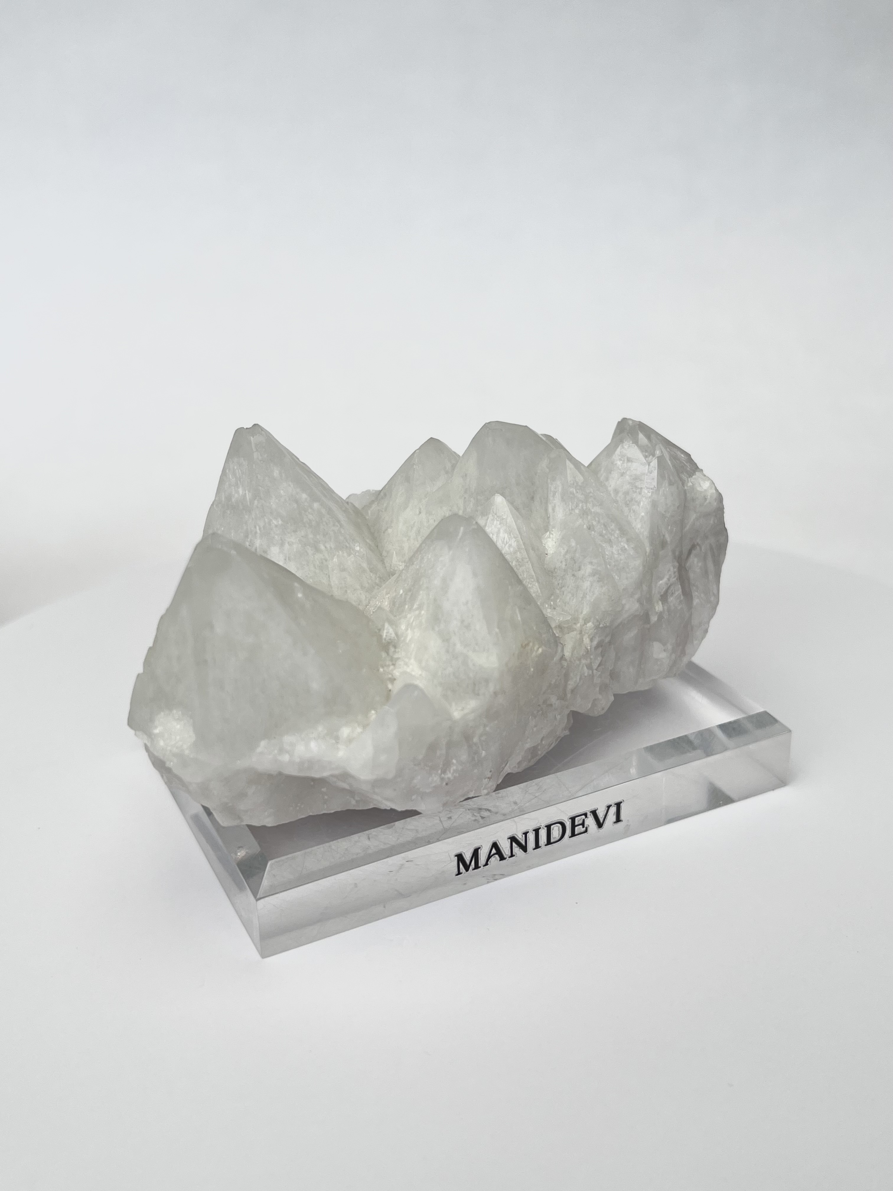 淨化能量-骨幹白水晶簇#已連結礦石訊息