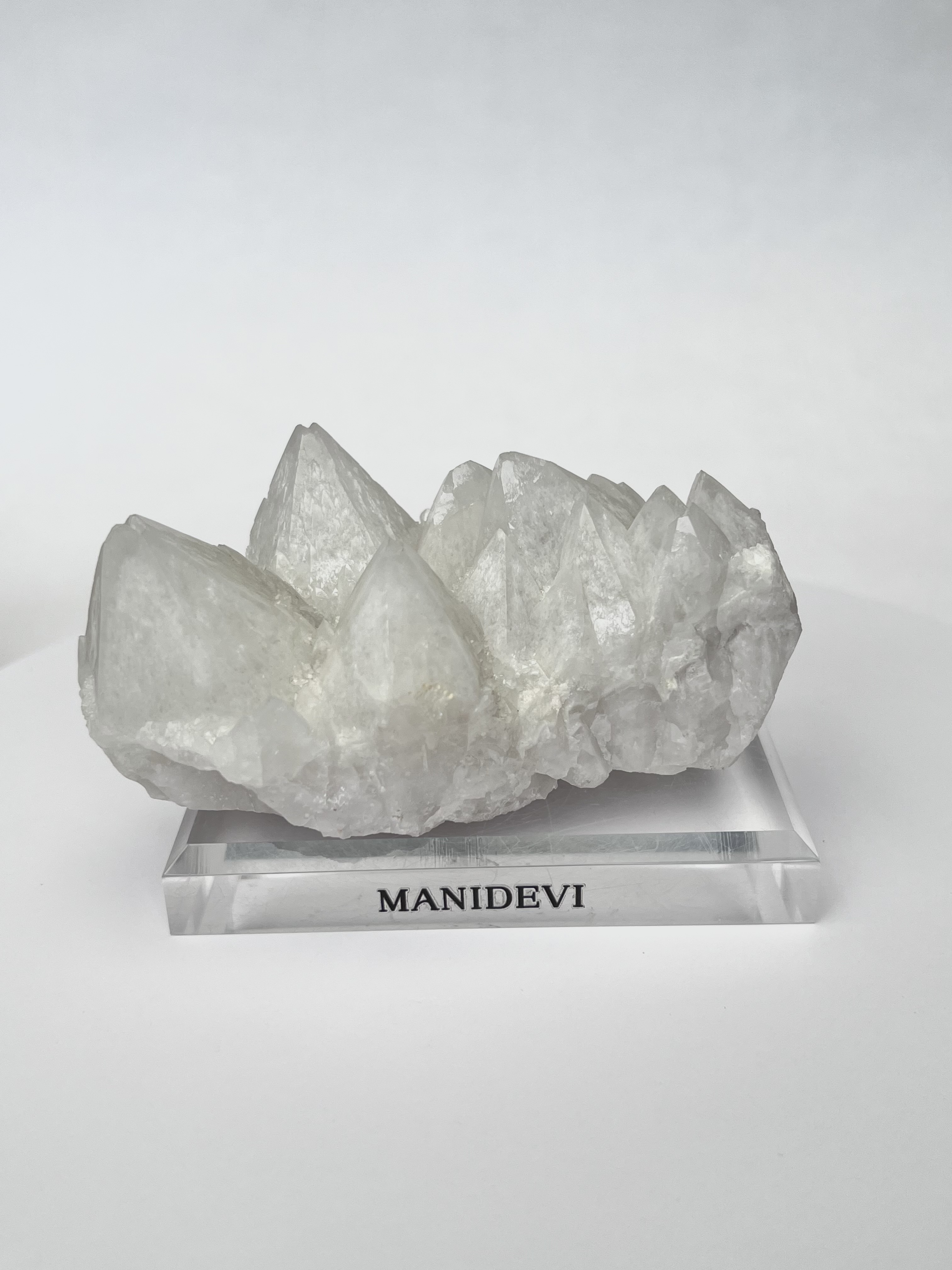 淨化能量-骨幹白水晶簇#已連結礦石訊息