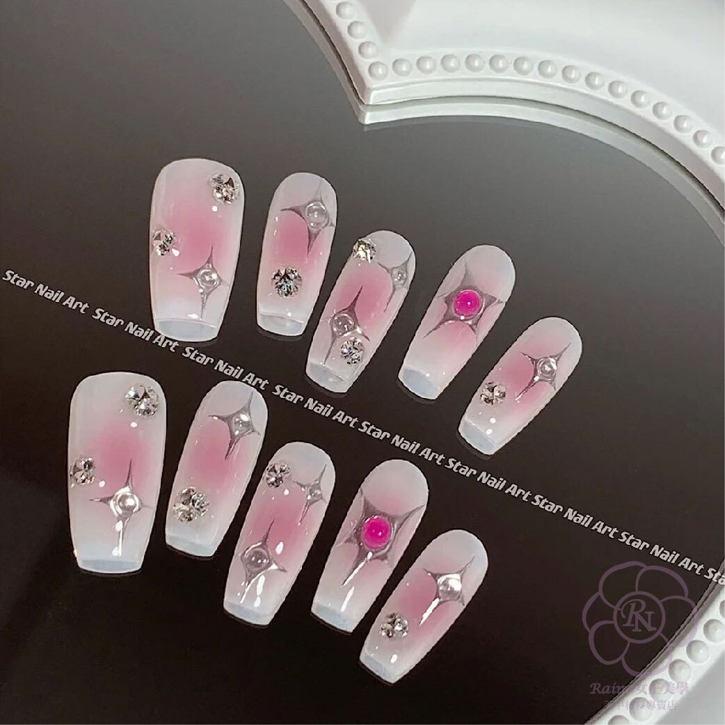 星星月亮愛心貼紙(美甲貼紙)