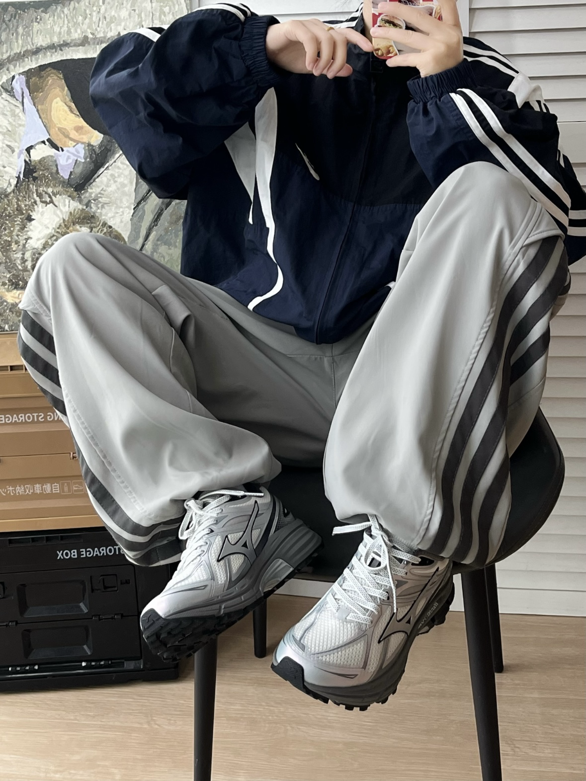 Mizuno Halo Mix TL 石灰白 透氣跑鞋 男女同款D1GH251202