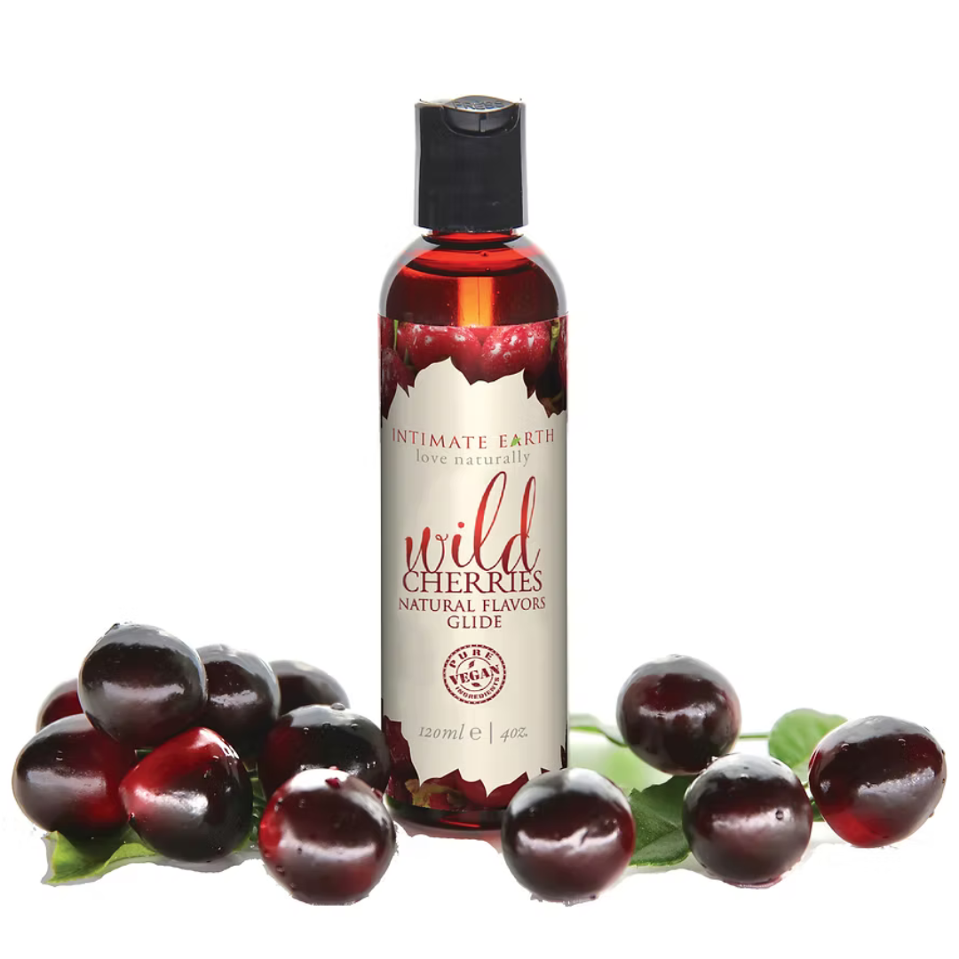 Intimate Earth - 有機果味口交潤滑液 櫻桃味 - 120ml