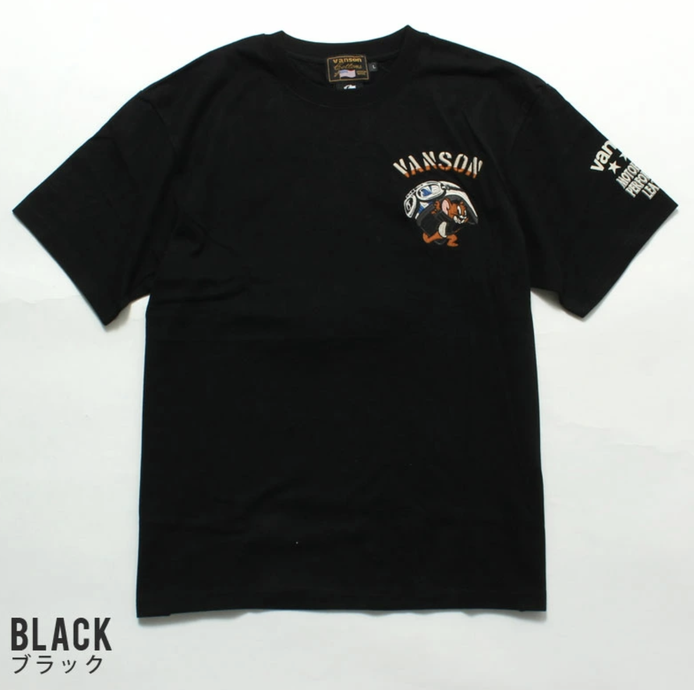 // VANSON  x TOM AND JERRY // T-shirt .TJV-2524