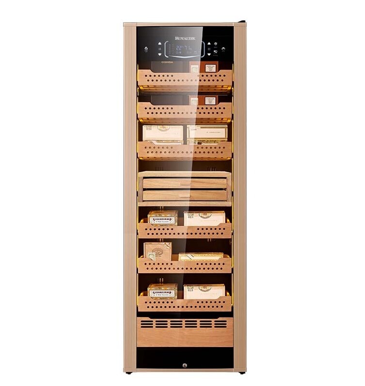 建威 Royaltek    RT168UCNR‧Signature系列‧恆溫恆濕雪茄櫃‧1200-1500支‧雪松木內格‧香港行貨,原廠1年保養‧