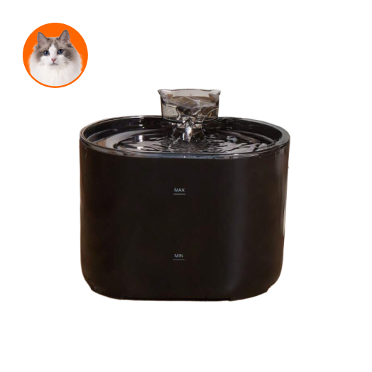 貓形自動寵物飲水器(超靜音)