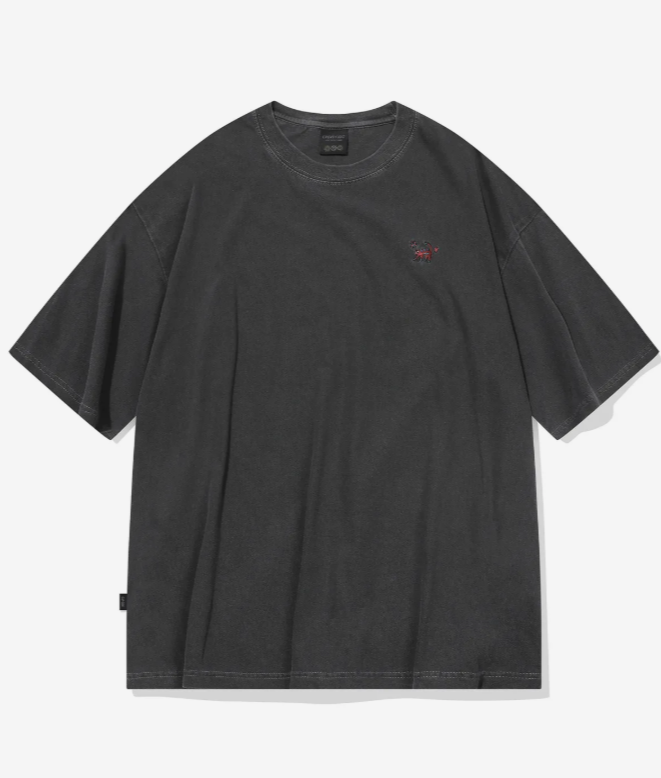 CPGN STUDIO / Cat Pattern Casual T-Shirt / Black   JUL25