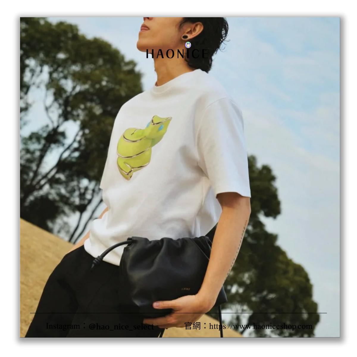 【HAO NICE】100%正品 上海經銷商🇪🇸西班牙精品 LOEWE 蛇年吉祥短袖 短T