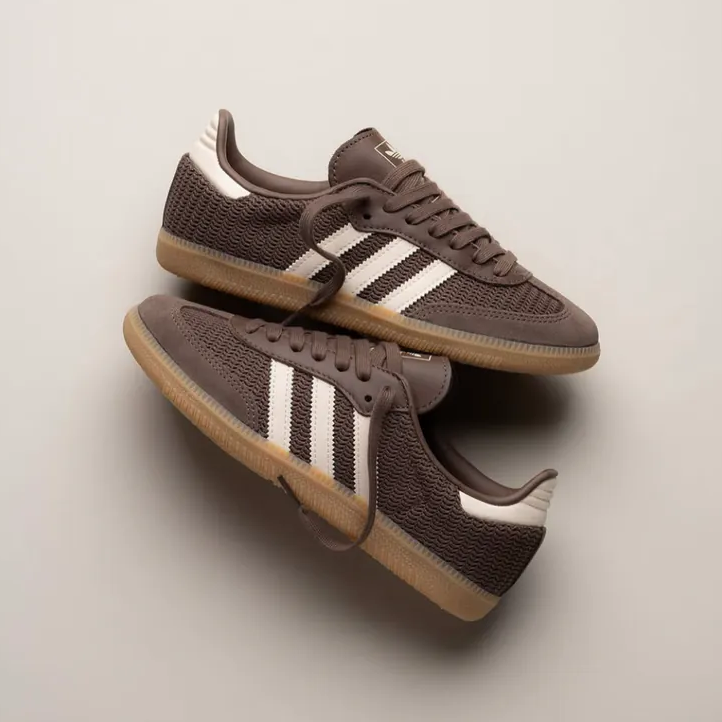 Adidas Wmns Samba OG 巧克力色 可可棕 德訓鞋 復古 編織 JI3184