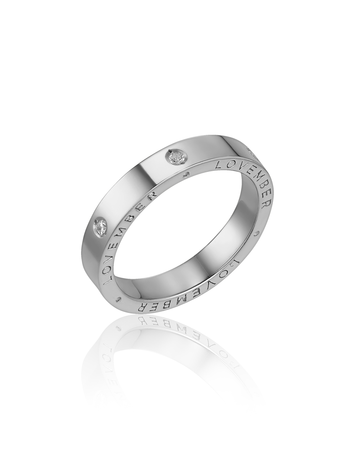 【LOVEMBER】LVM Band Ring