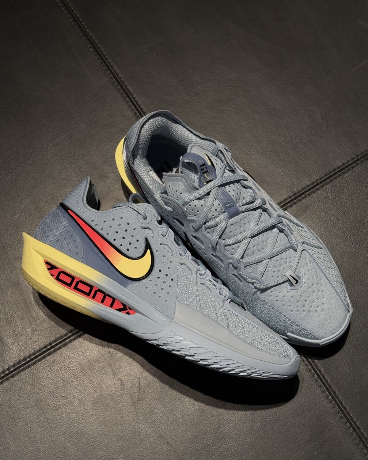 男鞋 NIKE ZOOM GT CUT 3 EP 'Light Armory Blue'  水彩藍 JA1 配色 實戰鞋 緩震 籃球鞋【DV2918-405】GTCut3 GTCUT