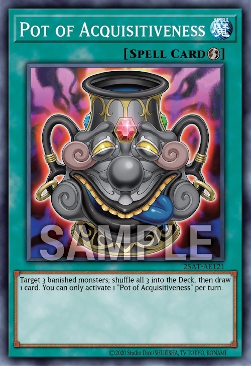 25AT-AE121 Pot of Acquisitiveness